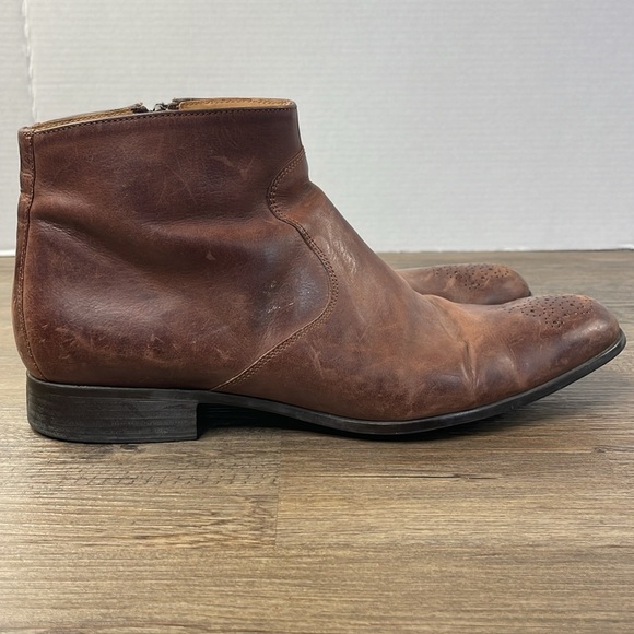 Jean-Baptiste Rautureau Mens Boots, Made in Italy, Leather, size Euro 42, US 8.5 - Picture 7 of 11